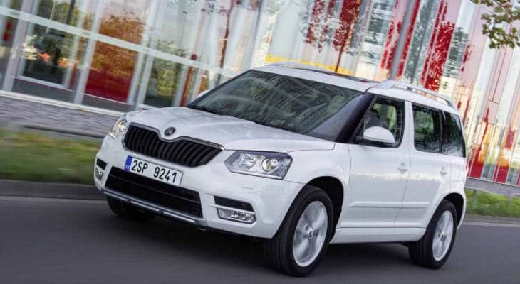 skoda yeti обновленная