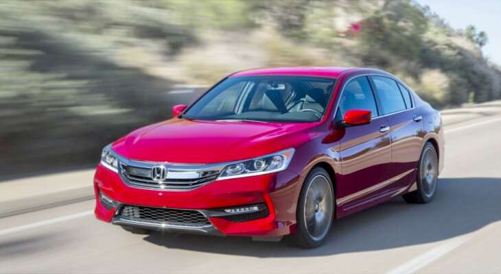 новая модель Honda Accord 2017 года седан