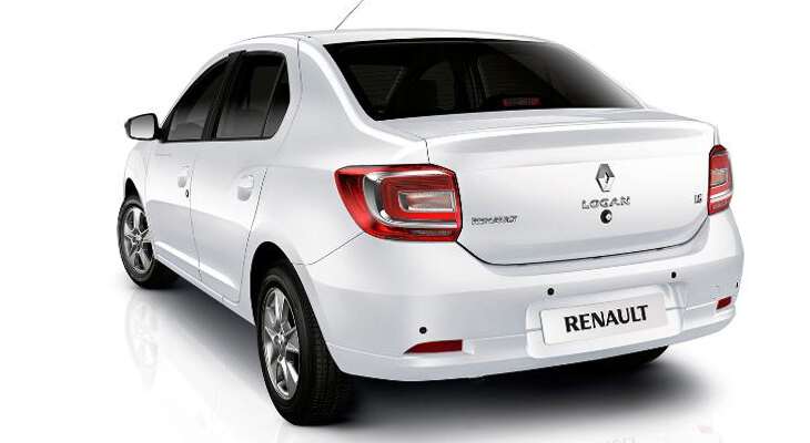 задние фары Renault Logan