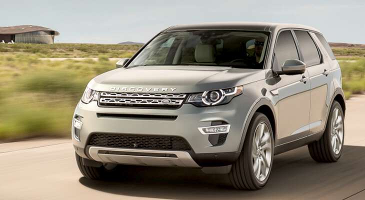 Land Rover Discovery на трассе