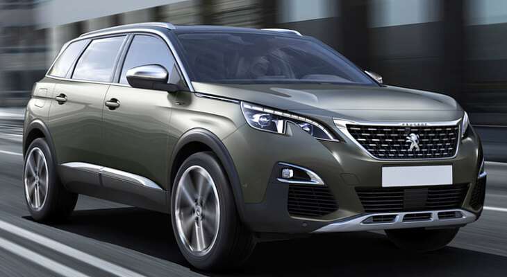 экстерьер нового Peugeot 5008 2017 года