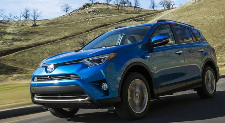  Toyota RAV 4 после рестайлинга 