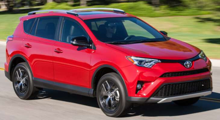 фото новой модели Toyota RAV 4 2017 года